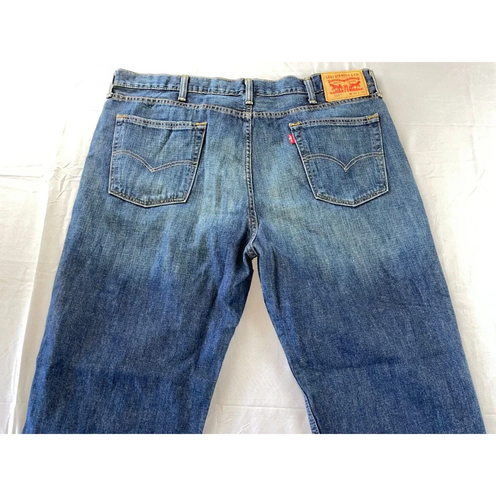 Levi's 514 Straight 100% Cotton Denim Jeans. Perfectly Broken In, Men's 40X30.